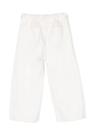 Pantaloni in cotone bianco MAISON MARGIELA KIDS | M60451MM015M6101